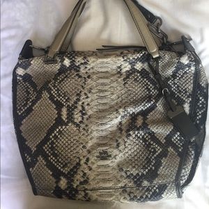 Coach Embossed leather Smythe bag